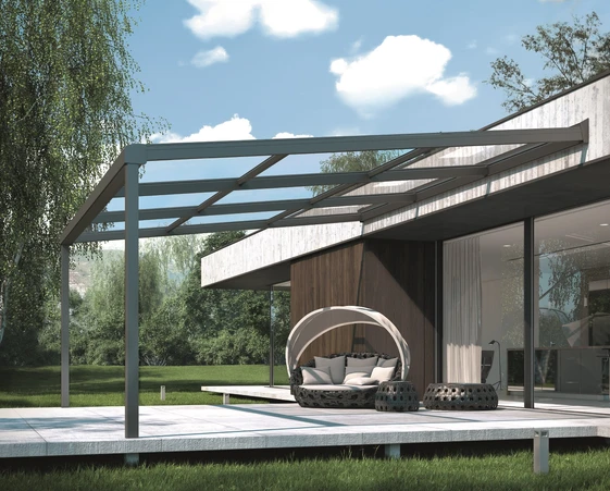 Алюминиевые навесы