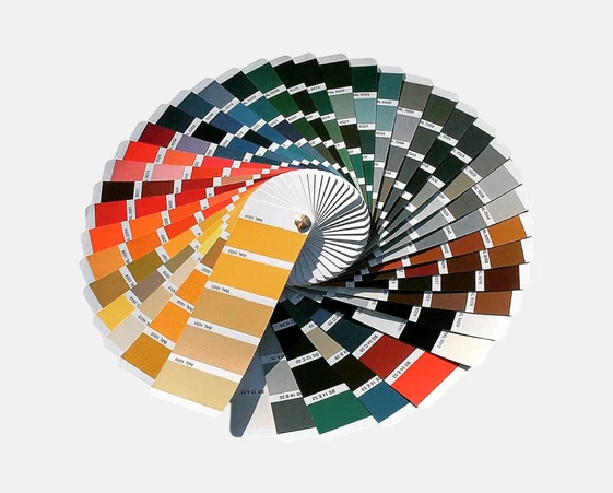 Любой цвет алюминиевой конструкции